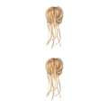 Miniatyrbild 1 av 5: 1/2/3/5 Fiber hästsvansbulle Multipurpose Frisyr Viktigt för 26H613 2Set