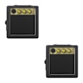 Miniatyrbild 4 av 5: 1/2 3W Elgitarr Amp För Förstärkare Högtalare Volym Tone 2PCS