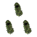 Miniatyrbild 4 av 5: 1/2/3/5 Leafy Camouflage Hat för Halloween Cosplay Turkey Green 3PCS