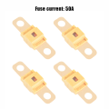 Miniatyrbild 2 av 5: 1/2/3/5 4 stycken plastisolator för högströmssäkring bred orange50A 8*4CM,4pcs 1 Pc
