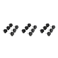 Miniatyrbild 4 av 5: 1/2/3/5 3 par Snygga högklackade tips Taps Skoreparation Black 10x11mm 3Set