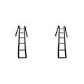 Miniatyrbild 4 av 5: 1/2/3 Bed Ladder Assist Caddie Helper för äldre skadad patient 2PCS