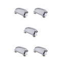 Miniatyrbild 2 av 5: 1/2/5 Silver Single End Tom / Snare Trum Lugs med montering 5Set