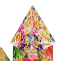 Miniatyrbild 3 av 5: 1/2/3/5 7x polyedriska tärningar Set Transparent Flower Graved Game 1Set