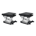 Miniatyrbild 1 av 5: 1/2/3 justerbar lyftplattform 360 roterbar utrustning 2PCS