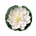 Miniatyrbild 5 av 5: 1/2 5-delad konstgjord Lotusblomma Realistiska Float Foam Lotus peach red 1Set