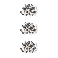 Miniatyrbild 5 av 5: 1/2/3/5 50 st Glasögon Glasögon Kedjeremshållare Loop Ends Type A 50 Pcs 3Set