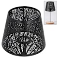 Miniatyrbild 3 av 5: Lampskärm Tree Shadow för E27 Bulb Lampskärm Shell Cover för Black 19 x 15cm