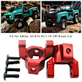 Miniatyrbild 4 av 5: 1/2/3/5 aluminium C-nav för AXIAL SCX10 högprecisionsaluminium red 1Set