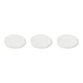 Miniatyrbild 3 av 5: 1/2/3/5 Plysch miniatyrmatta 1:12TH Dockhusleksak för white round round dia 18cm 3Set