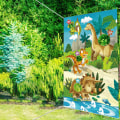 Miniatyrbild 3 av 5: 1/2/3 Återanvändbara speluppsättningar Banner Friends Interaction Toss Game Style C 1Set