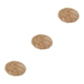 Miniatyrbild 5 av 5: 1/2/3/5 Plysch miniatyrmatta 1:12TH Dockhusleksak för camel color round round dia 18cm 3Set