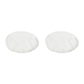 Miniatyrbild 3 av 5: 1/2/3/5 Plysch miniatyrmatta 1:12TH Dockhusleksak för white round round dia 18cm 2Set