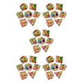 Miniatyrbild 3 av 5: 1/2/3/5 7x polyedriska tärningar Set Transparent Flower Graved Game 5Set