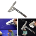 Miniatyrbild 5 av 5: 1/2 Hobby Model Transform T-formad linjal uppgradering med ritsad linje 1Set