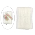 Miniatyrbild 5 av 5: 1/3/5 Löslig Pva Mesh Bait Storage Bag Tackleutrustning White 25mm 1Set
