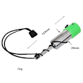 Miniatyrbild 4 av 5: 1/2/3 Dyksäkerhetstank Rattle Stick Signal Bell med handled Rope Type 12.3cm 15.2cm 1Set