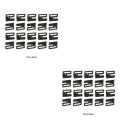 Miniatyrbild 3 av 5: 1/2/3/5 Plast BH Strap Juster Spänne Vackert utförande black 20mm 2Set
