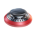 Miniatyrbild 4 av 5: 1/2/3/5 Metal Car Air Freshener Solar Powered Automatic red 5Set