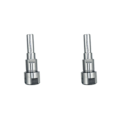 Miniatyrbild 3 av 5: 1/2/3/5 Diameter Shank Router Collet Extension För Chuck Hållare Silver 12mm 2Set