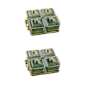 Miniatyrbild 4 av 5: 1/2/3 Nordic Style Divided Dishes Square för Reception Room 4 Grids 2Set