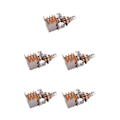 Miniatyrbild 3 av 5: 1/2/3/5 Gitarrpotentiometer Audio Pot Elektrisk gitarrbas B500K 5Set