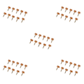 Miniatyrbild 2 av 5: 1/2/3/5 Högklackade spetsar Kranar Skoreparationsbyte Apricot Fine 10mm 10mm Thin Pin 5Set