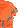 Miniatyrbild 5 av 5: 1/2/3 halsdamask Andas vindtät fiskescarf Orange 25x30cm 1Set