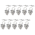 Miniatyrbild 5 av 5: 1/2/3 10 set Leaf OT Toggle Clasps Smycken Clasp Connectors Silver 1Set