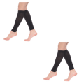 Miniatyrbild 2 av 5: 1/2/3/5 Dam S Calf Compression Strumpor Bekväma och black S 2Set