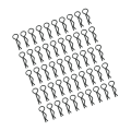 Miniatyrbild 1 av 5: 1/2/3/5 RC Body Shell Clips R Shape för 1/10 RC racingbil black length 24mm 1Set