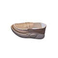 Miniatyrbild 1 av 5: Casual Damskor Bekväma För Slip On Mjuk för Inomhus Khaki Size 36