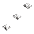 Miniatyrbild 5 av 5: 1/2/3/5 5 stycken Non- För slip Stark För Dragkedja Dragsladd Zip Grey 66mm 3Set
