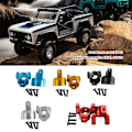 Miniatyrbild 5 av 5: 1/2/3/5 aluminium C-nav för AXIAL SCX10 högprecisionsaluminium red 1Set