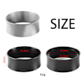 Miniatyrbild 1 av 5: 1/2/3/5 58mm kaffedoseringsringar för espressodoseringstratt Silver 75.3x29mm 1Set
