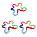 Miniatyrbild 3 av 5: 1/2/3 Cooperative Stretchy Band Integration Dynamic Movement 4m 3PCS