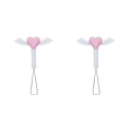 Miniatyrbild 4 av 5: 1/2/3/5 Compact Cute Keycap Puller Remover DIY för mekaniska Angel 2Set