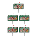 Miniatyrbild 1 av 5: 1/2/3/5 standardstorlek och väderbeständig printed fjäder YTYH2309032 5Set