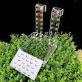 Miniatyrbild 3 av 5: 1/2 Tortoise Ramp Climbing Eremit För Crab Turtle Basking Clear 13x20cm 1Set