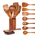 Miniatyrbild 4 av 5: 1/2/3/5 Brun MultipurposeTrä köksredskap Set för unisex Spatula 1Set