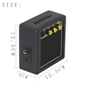 Miniatyrbild 5 av 5: 1/2 3W Elgitarr Amp För Förstärkare Högtalare Volym Tone 1 Pc