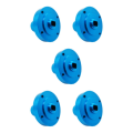 Miniatyrbild 1 av 5: 1/2/3/5 aluminium Diff direktaxel Diff- case för 1/10 AXIAL SCX10 Blue 5Set
