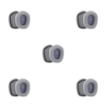 Miniatyrbild 1 av 5: 1/2/3/5 Öronkuddar Kudde Hörselskydd Andas Gamer Gray Ear Pads 5PCS