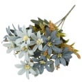 Miniatyrbild 1 av 5: Konstgjord blombukett Realistiskt utseende inomhus eller utomhus Mini Lily2