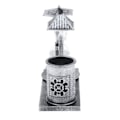 Miniatyrbild 3 av 5: 1/2 timglassandtimer med inbyggt ljus för hemmets sovrum Silver 1Set
