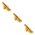 Miniatyrbild 5 av 5: 1/2/3/5 Nybörjarvänlig altsaxofonmunstycke med Gold Size 7 3PCS
