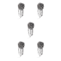 Miniatyrbild 3 av 5: 1/2/3/5 Fiber hästsvansbulle Multipurpose Frisyr Viktigt för 6/60b 5Set