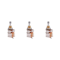Miniatyrbild 2 av 5: 1/2/3/5 Gitarrpotentiometer Audio Pot Elektrisk gitarrbas A500K 3Set