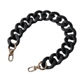 Miniatyrbild 5 av 5: 1/2 Flat Chain Strap Akrylkedjor För Charms Dekoration black 45CM 1Set