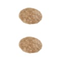 Miniatyrbild 1 av 5: 1/2/3/5 Plysch miniatyrmatta 1:12TH Dockhusleksak för camel color round round dia 18cm 2Set